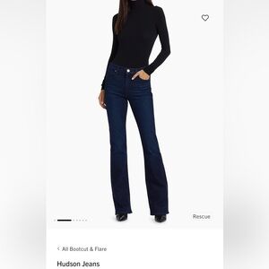 Hudson Barbara Jeans Wide Leg Flare